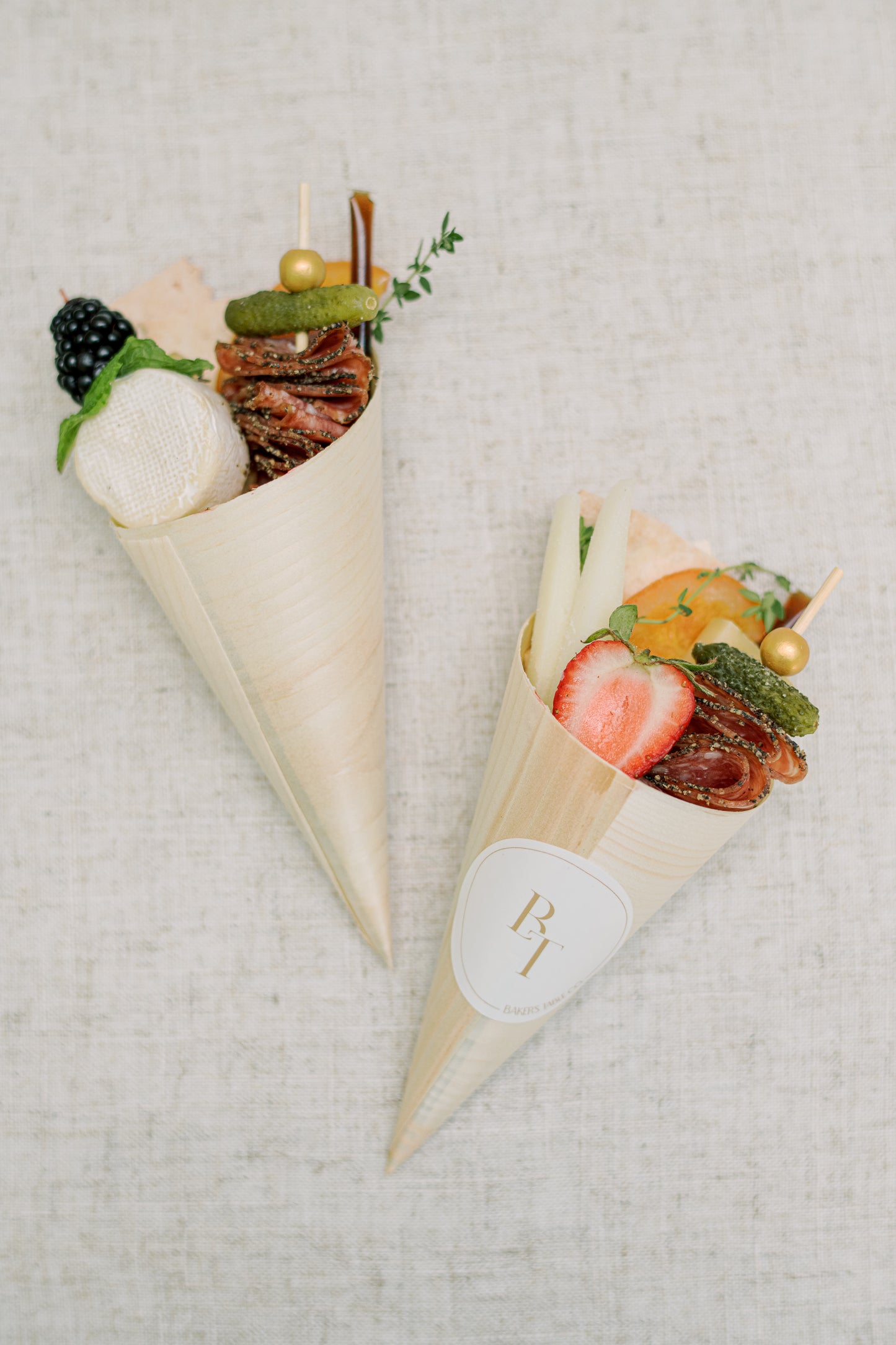 Charcuterie Cups & Cones (minimum of 30)