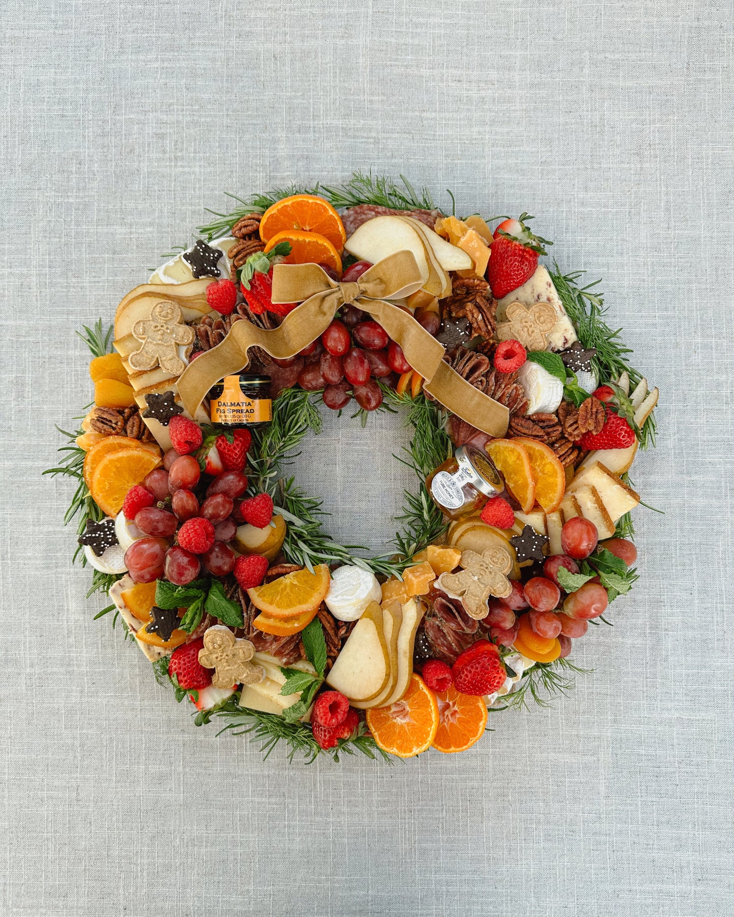 Holiday Charcuterie Wreath