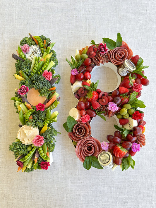 Charcuterie Letters & Numbers