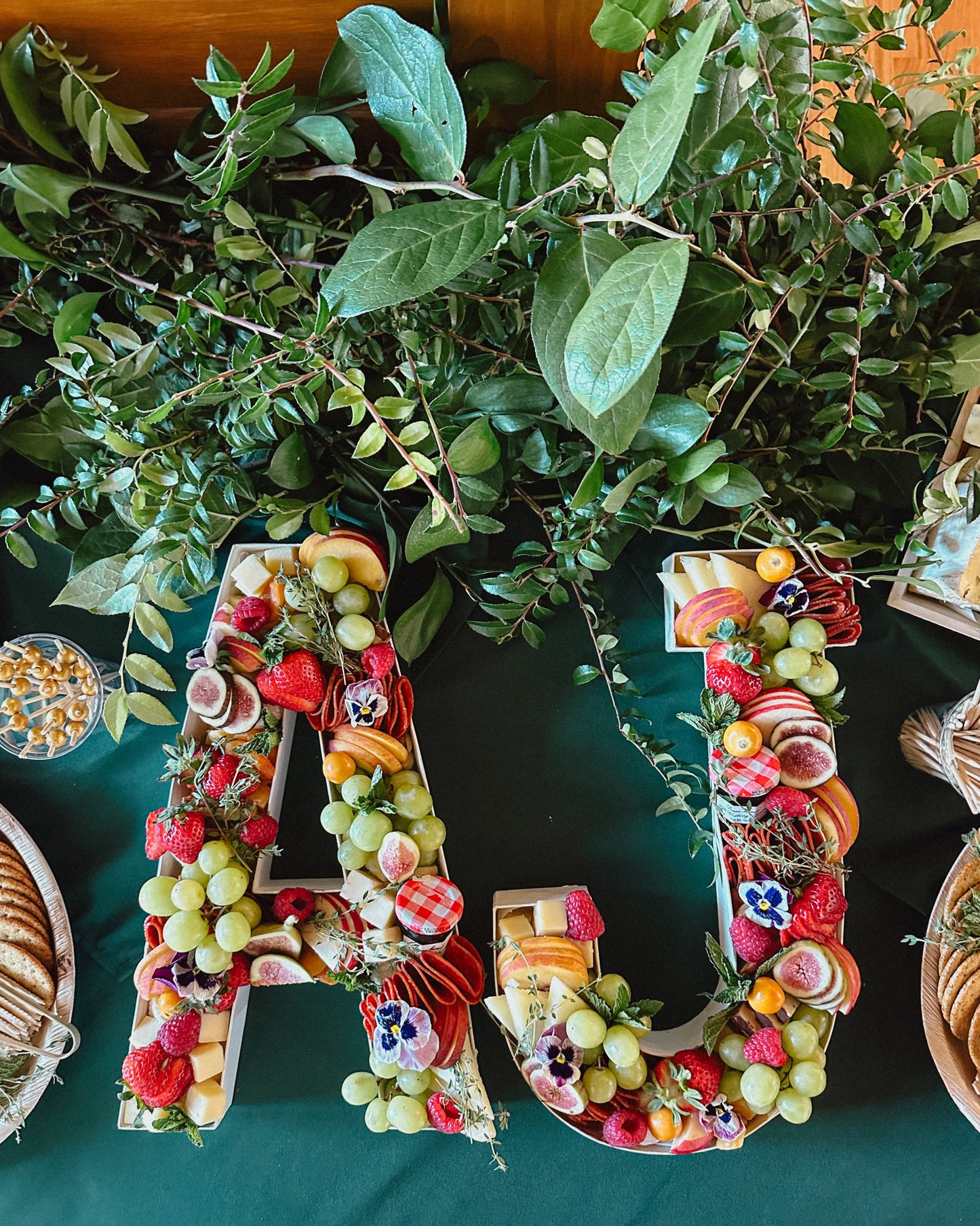 Charcuterie Letters & Numbers