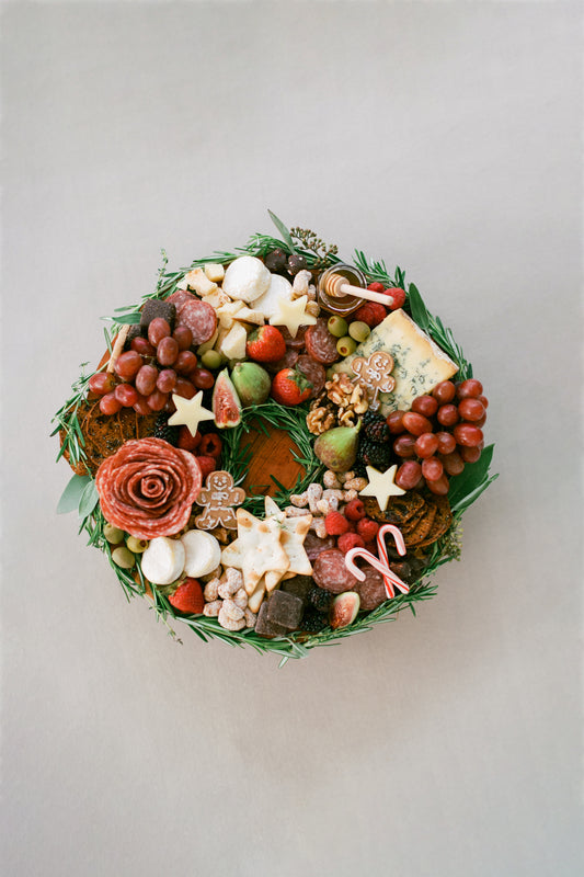 Holiday Charcuterie Wreath